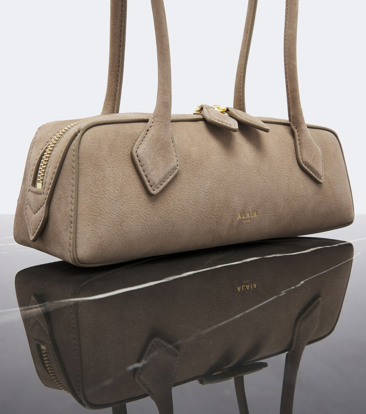 Alaïa Le Teckel Small leather shoulder bag
