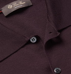 Loro Piana - Empire Slim-Fit Wish Virgin Wool Shirt - Burgundy