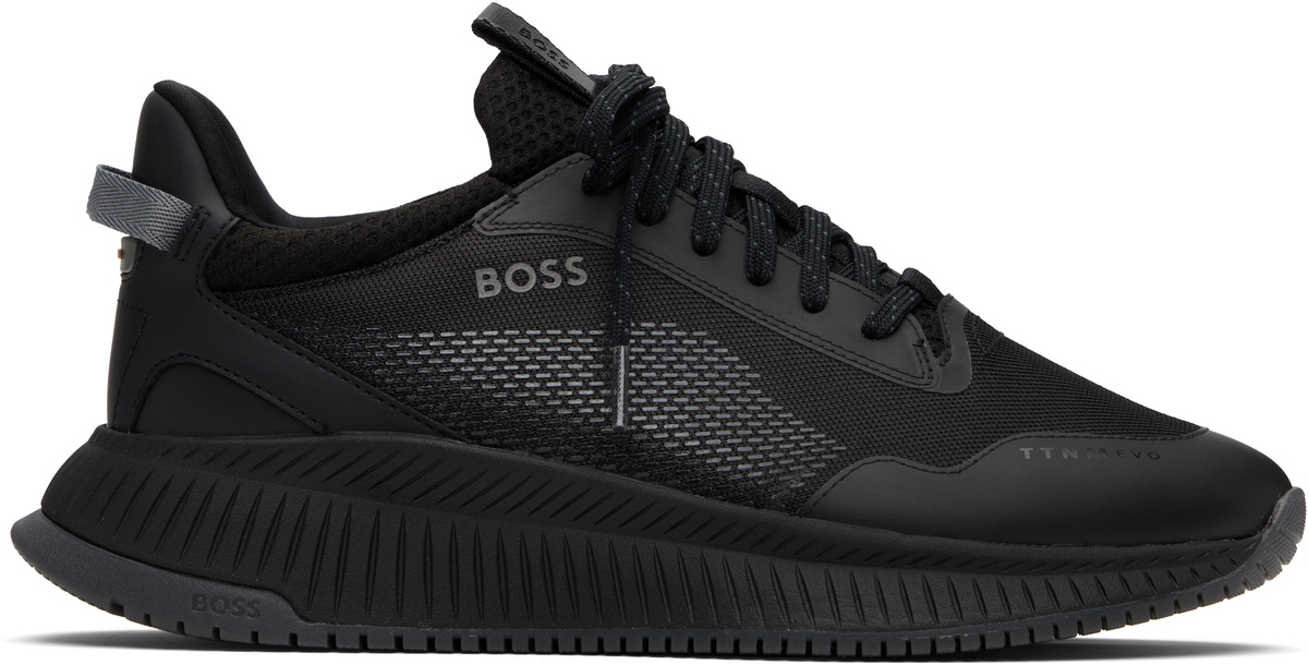 【関税込み】BOSS カーキ＆ブラック TTNM EVO スニーカー BOSS Khaki & Black 'TTNM EVO' Sneakers BOSS