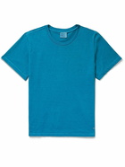 Onia - Garment-Dyed Cotton-Jersey T-Shirt - Blue