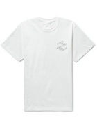 Museum Of Peace & Quiet - Arts Leisure Logo-Print Cotton-Jersey T-Shirt - White