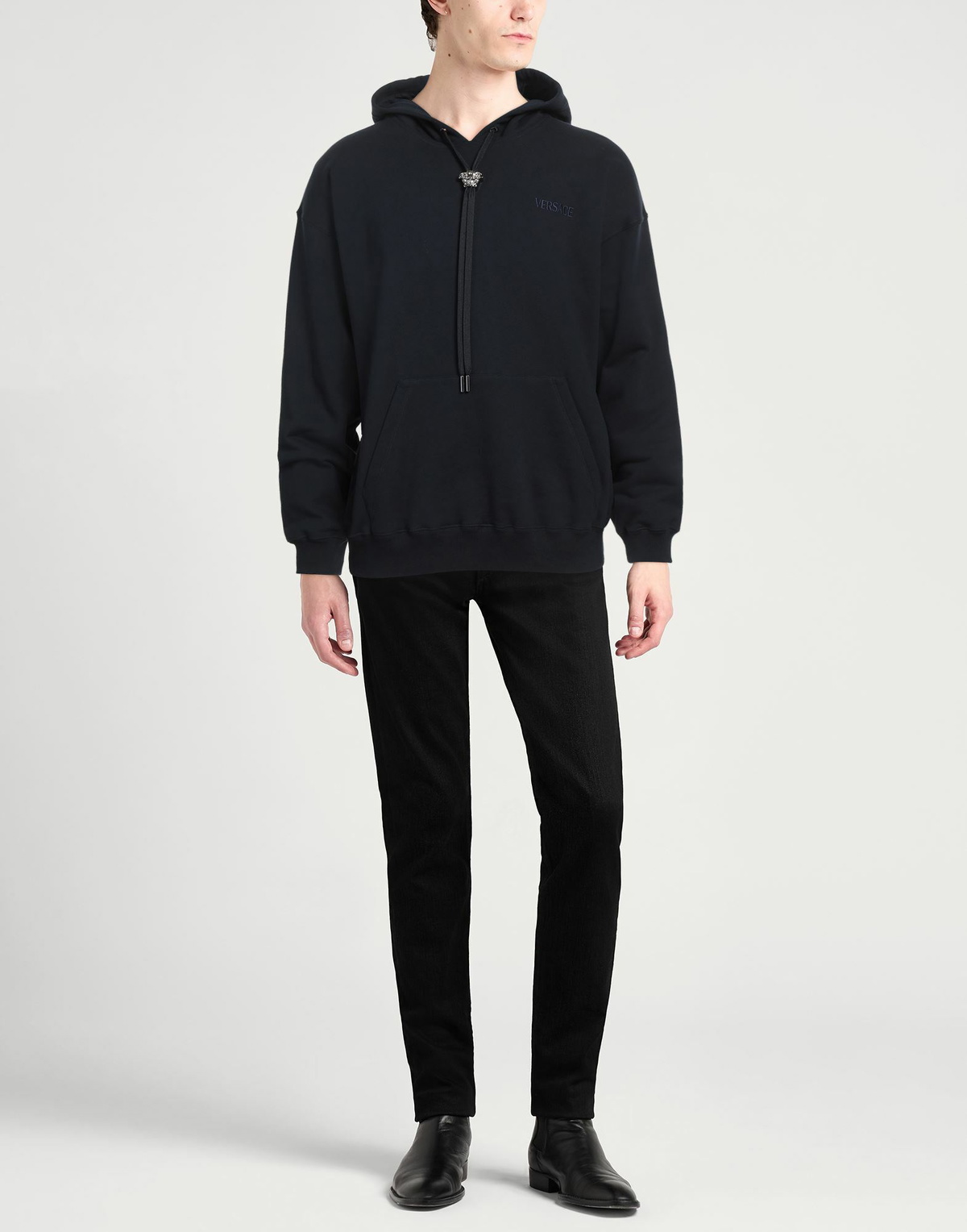 Versace Mens Sweatshirt in Midnight blue