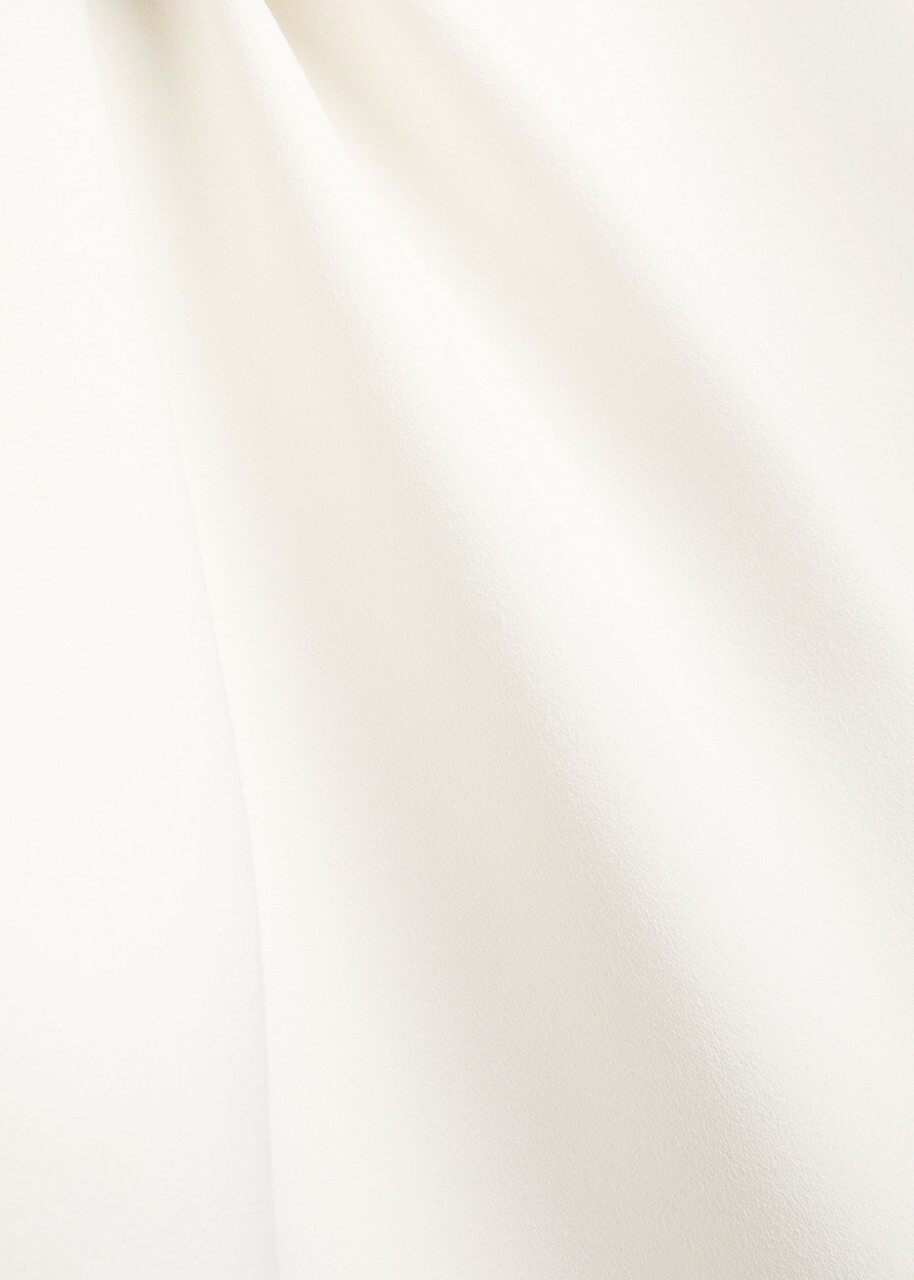 The New Arrivals Ilkyaz Ozel Hemingway Crystal-embellished Crepe Maxi Dress White
