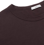 James Perse - Slim-Fit Combed Cotton-Jersey T-Shirt - Men - Dark purple