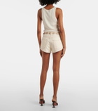 Alanui Ocean Dream denim shorts