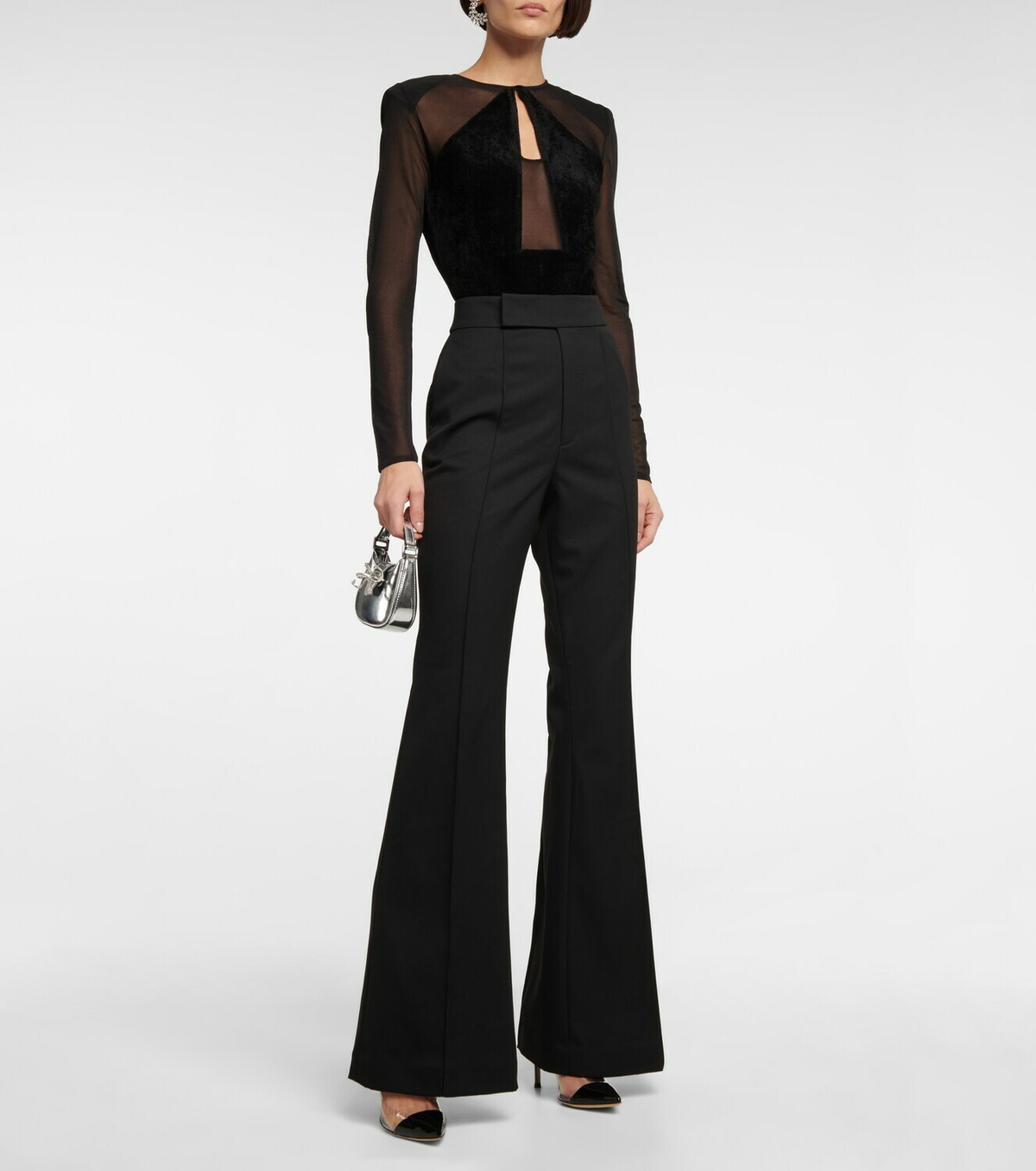 Roland Mouret Paneled bodysuit