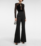 Roland Mouret Paneled bodysuit