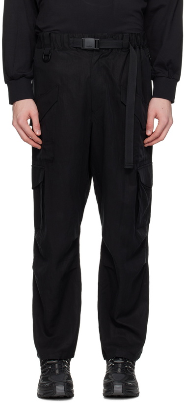 Photo: Y-3 Black Washed Cargo Pants