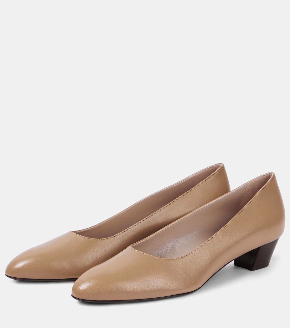 The Row Luisa 35 leather pumps The Row