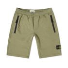 Stone Island Junior Zip Jersey Short