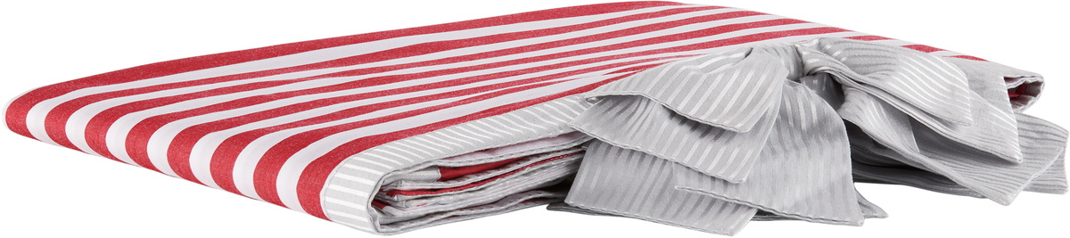 Gohar World Red & White Bow Tablecloth