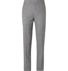 Kingsman - Slim-Fit Houndstooth Wool-Blend Suit Trousers - Gray