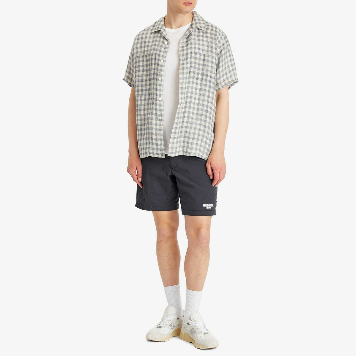 Neighborhood Men's Multifunctional Shorts in Navy