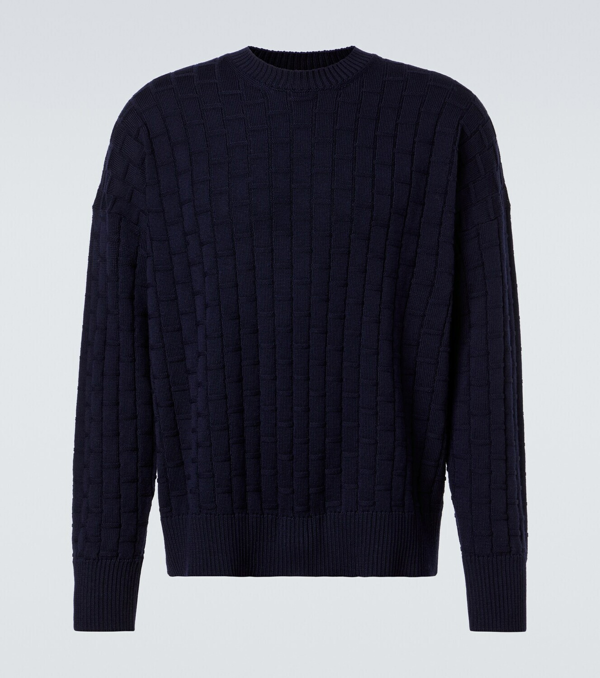Plan C Ribbed-knit wool sweater