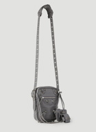 Balenciaga - Le Cagole Crossbody Bag in Dark Grey