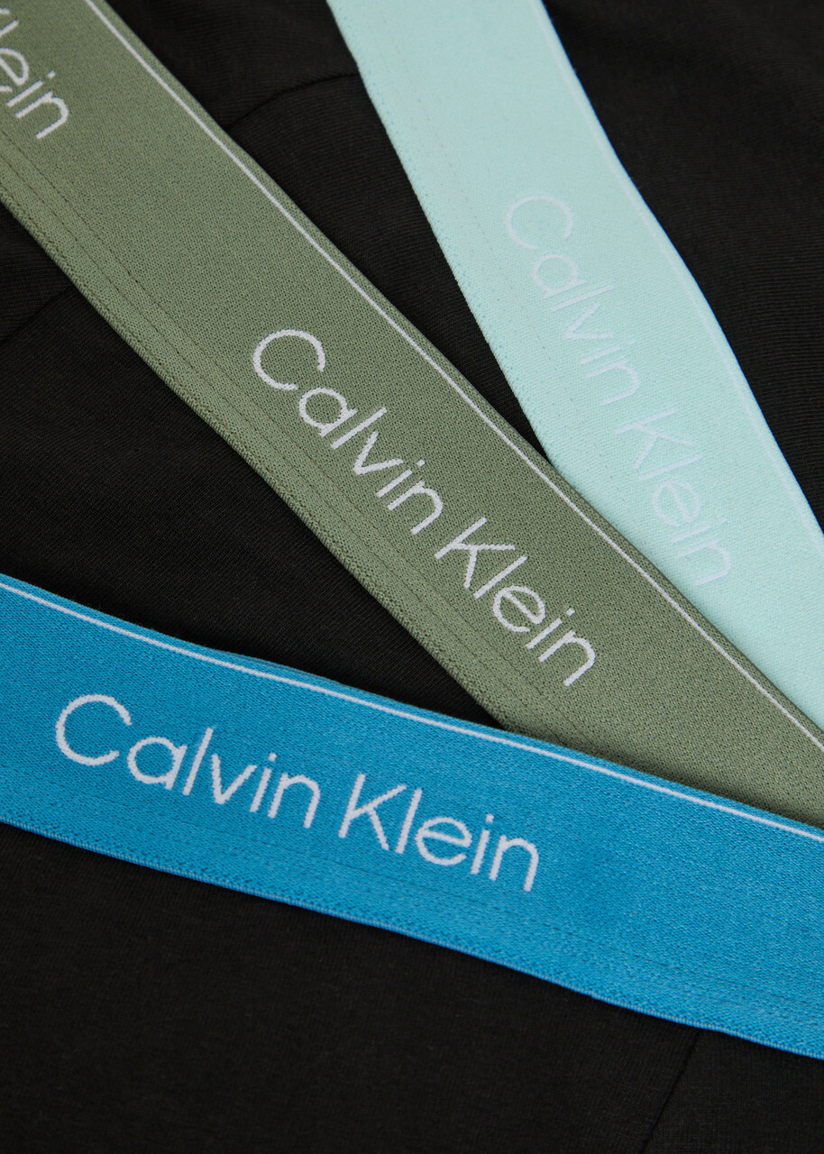 Calvin Klein Icon Stretch-cotton Trunks set of Three Black