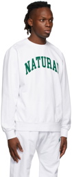 Museum of Peace & Quiet White 'Natural' Sweatshirt