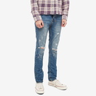 Ksubi Men's Chitch Slim Jean in Chronicle Trashed