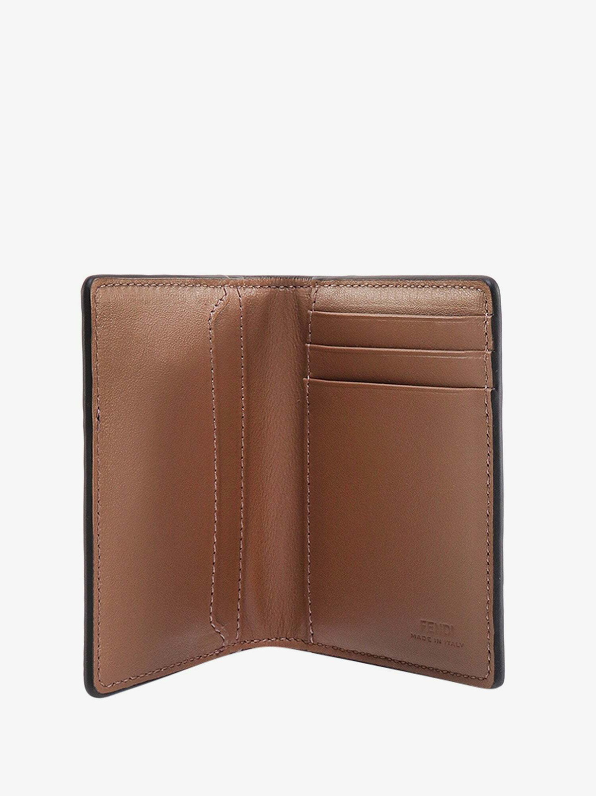 Fendi   Card Holder Brown   Mens