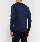 Patagonia - Capilene Slim-Fit Fleece-Back Jersey T-Shirt - Blue