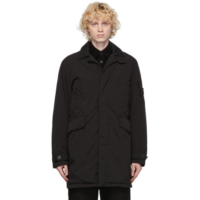 Photo: C.P. Company Black Down Collared Lens Jacket