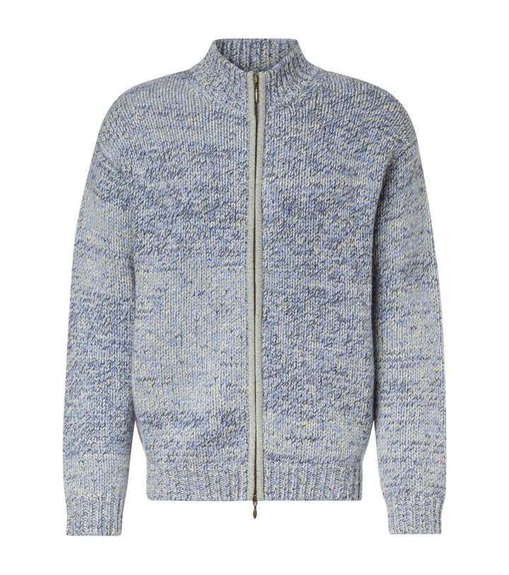 Photo: Le Kasha Lamdu cashmere cardigan