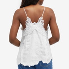 Isabel Marant Women's Victoria Embroiderd Vest Top in White