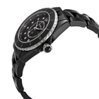 Chanel J12 Quartz Diamond Black Dial Ladies Watch H5701