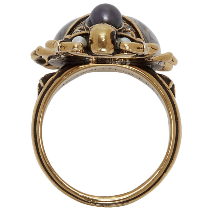 Purple Insect Statement Beetle Ring – Neshe Fashion Jewelry