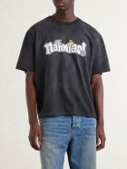 NAHMIAS - Boardwalk Logo-Print Cotton-Jersey T-Shirt - Black