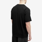 Stone Island Men's Reflective One Badge Print T-Shirt in Black