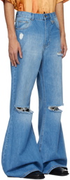 EGONlab Blue Flared Jeans