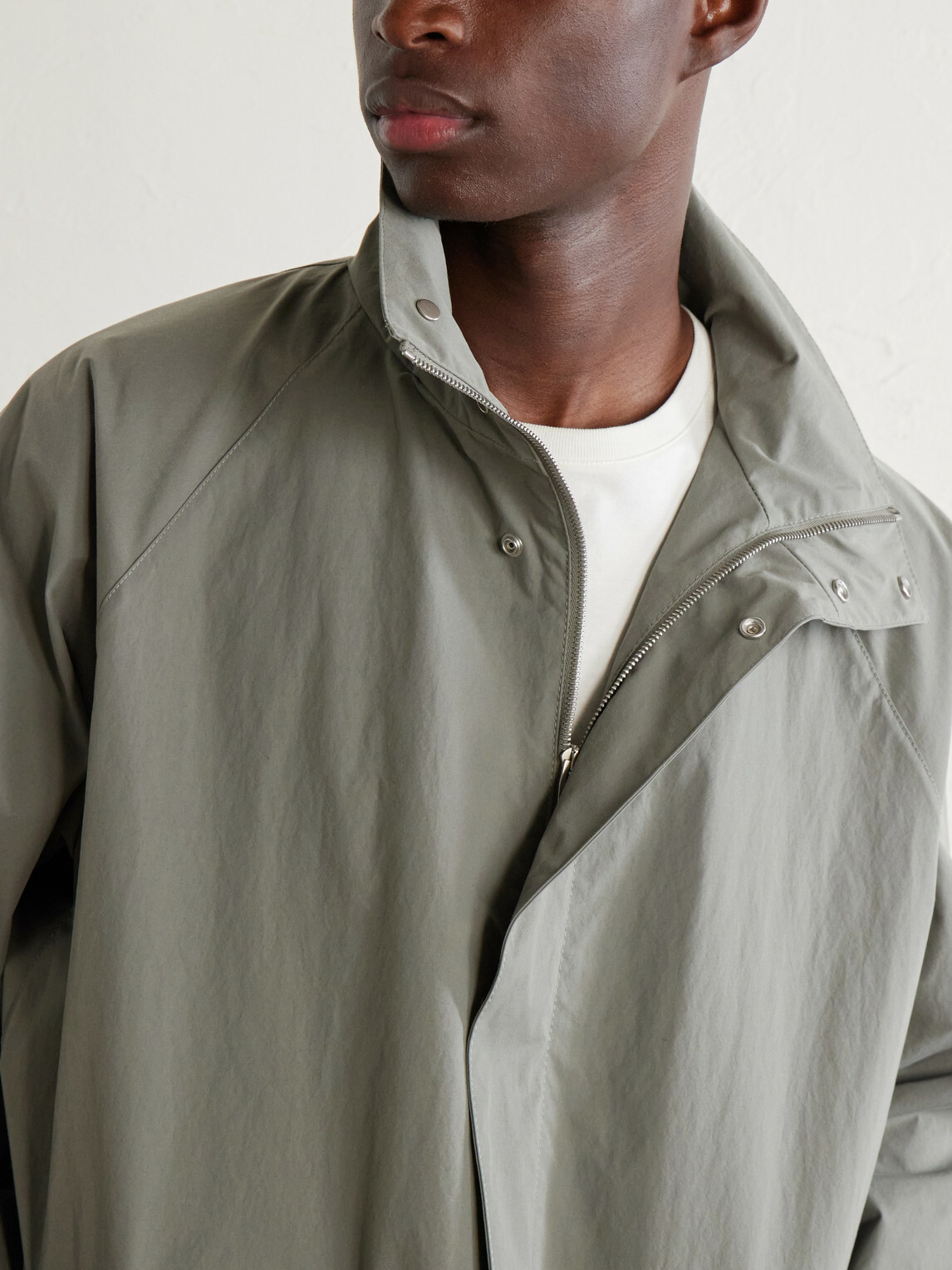 Jil Sander - Poplin Parka - Gray