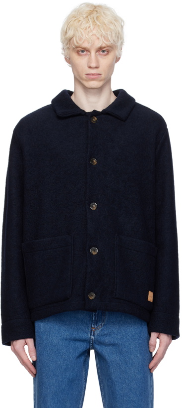 Photo: A.P.C. Navy Thais Jacket