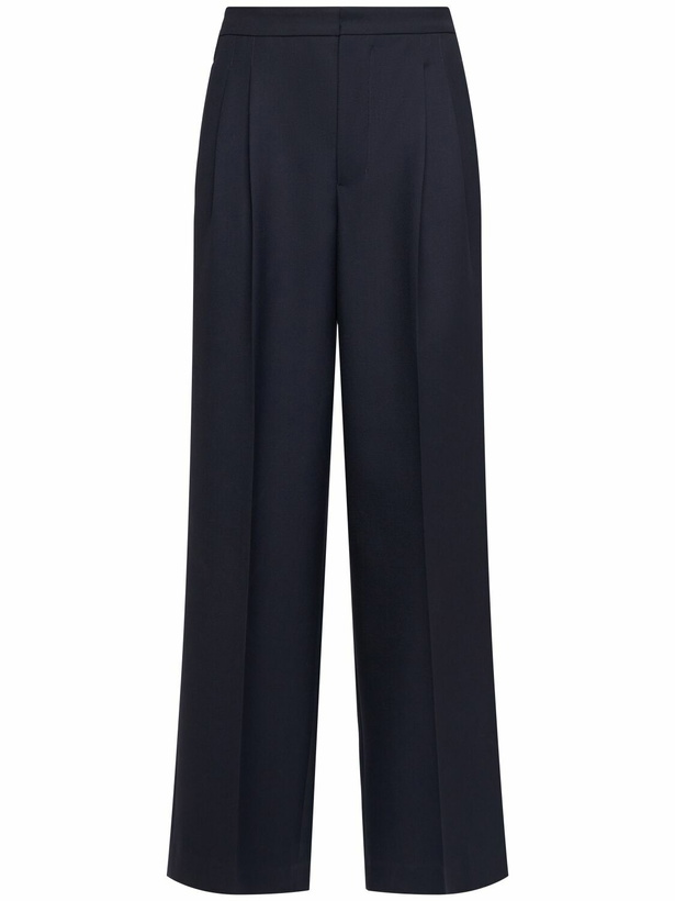 Photo: AMI PARIS Oversized Wool Gabardine Pants