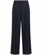 AMI PARIS Oversized Wool Gabardine Pants