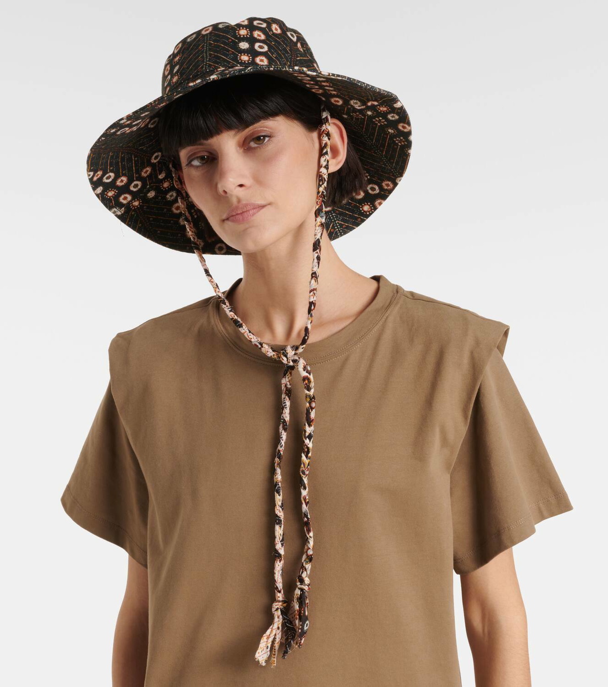 Isabel Marant Delya denim bucket hat