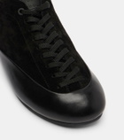 Proenza Schouler Arcadia suede and leather sneakers