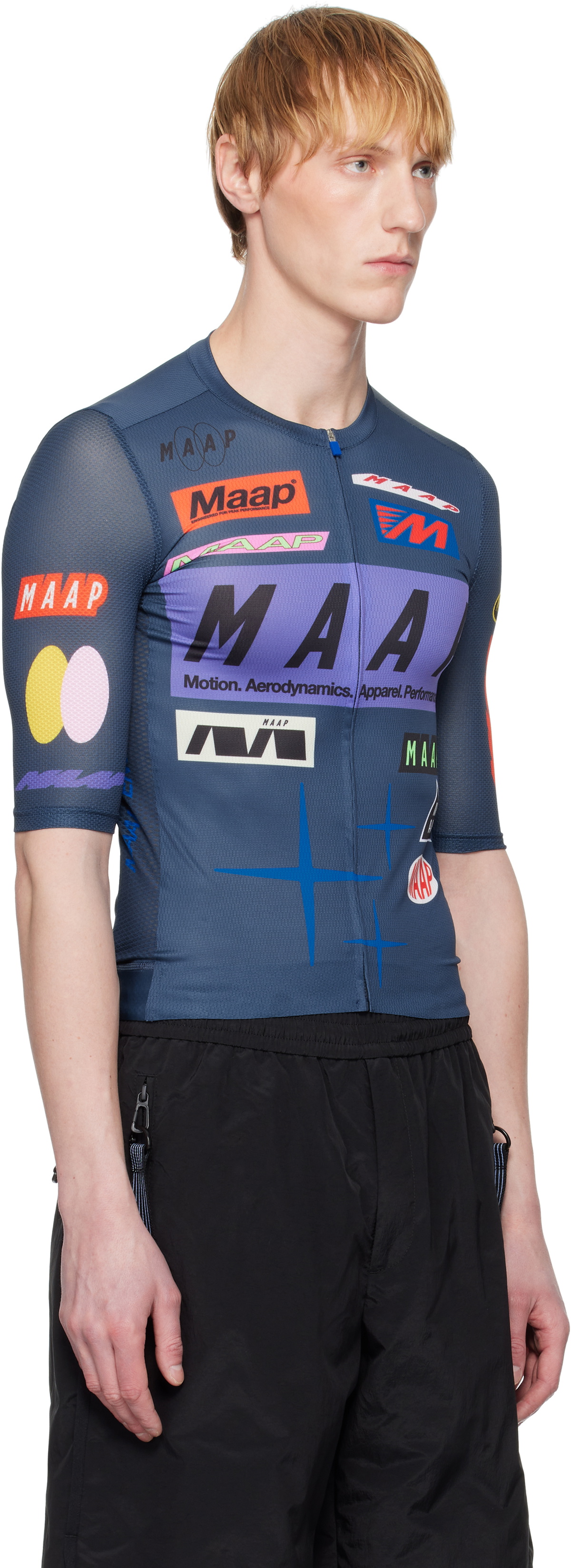 MAAP Navy Drome Pro Air Jersey 3.0 T-shirt