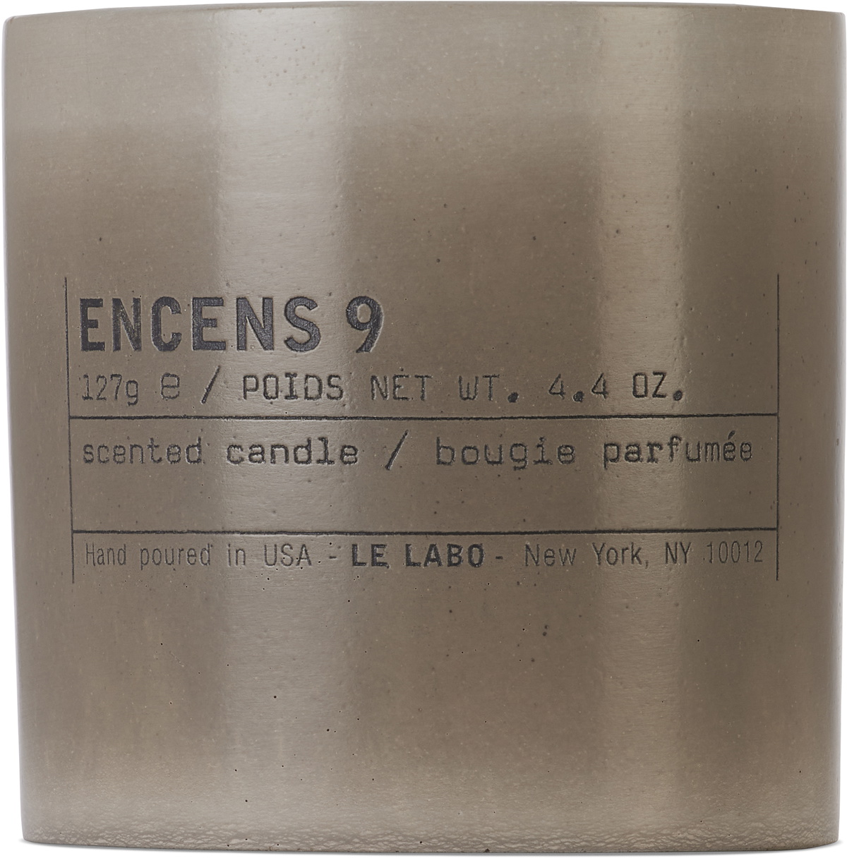 Le Labo Encens 9 Medium Concrete Candle, 127 g