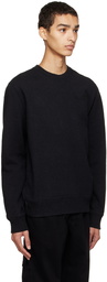 Maison Kitsuné Black 'Rue Richelieu' Sweatshirt