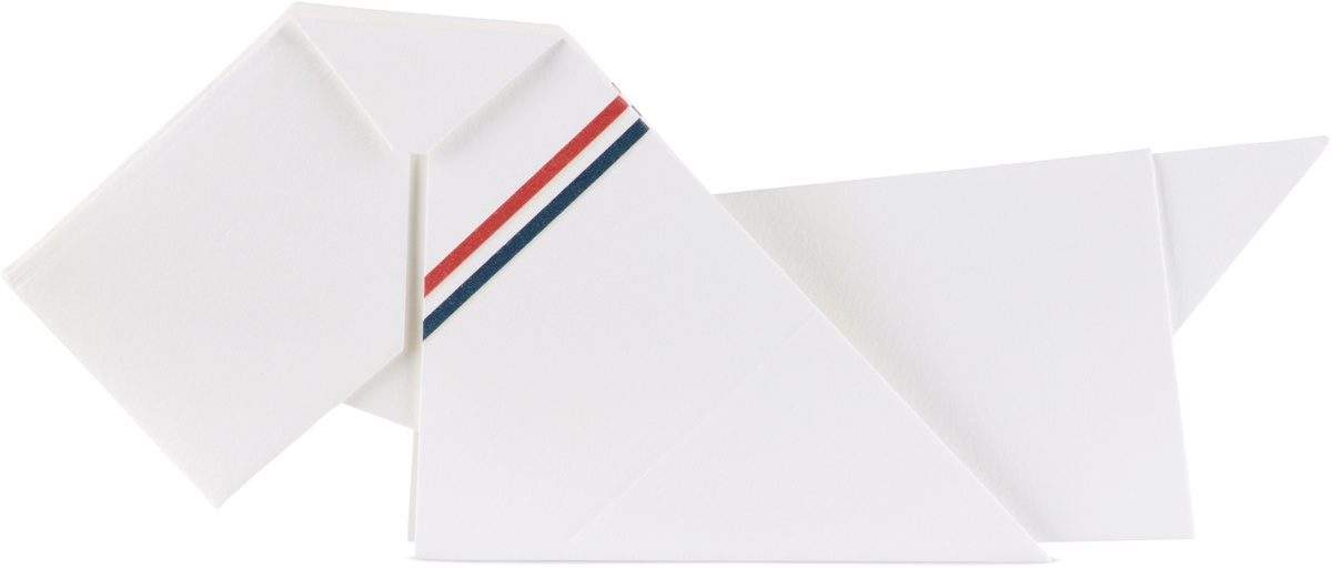 Thom Browne White Scented Hector Origami Set
