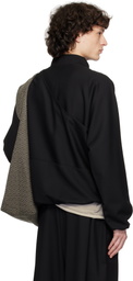 pet-tree-kor Black Erosion Pullover Jacket