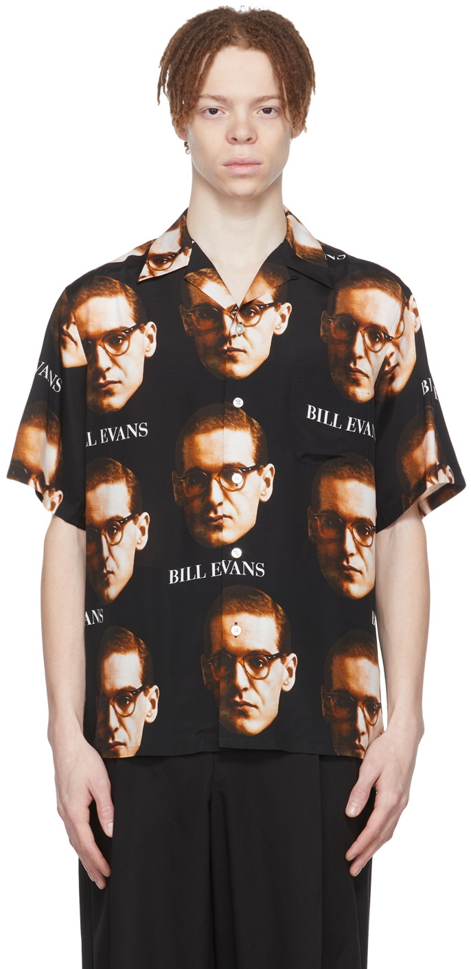 WACKO MARIA Black Bill Evans Shirt Wacko Maria