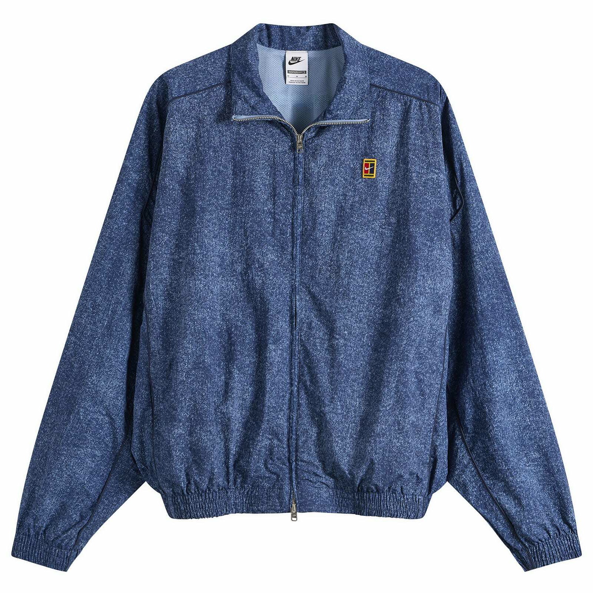 Nike Men's Club Rules AOP Full Zip Jacket in Work Blue/Volt/Obsidian