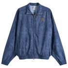 Nike Men's Club Rules AOP Full Zip Jacket in Work Blue/Volt/Obsidian