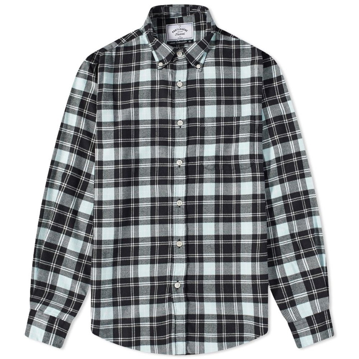 Photo: Portuguese Flannel Iggy Button Down Check Shirt