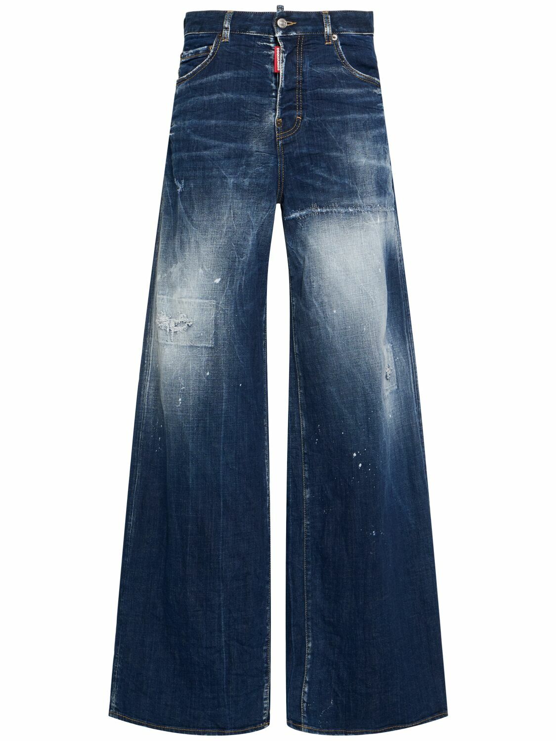 DSQUARED2 Traveller Low Rise Stretch Baggy Jeans