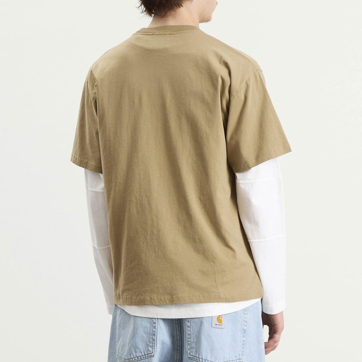 Aries Men's Temple T-Shirt in Khaki