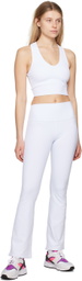 Alo White Goddess Tank Top